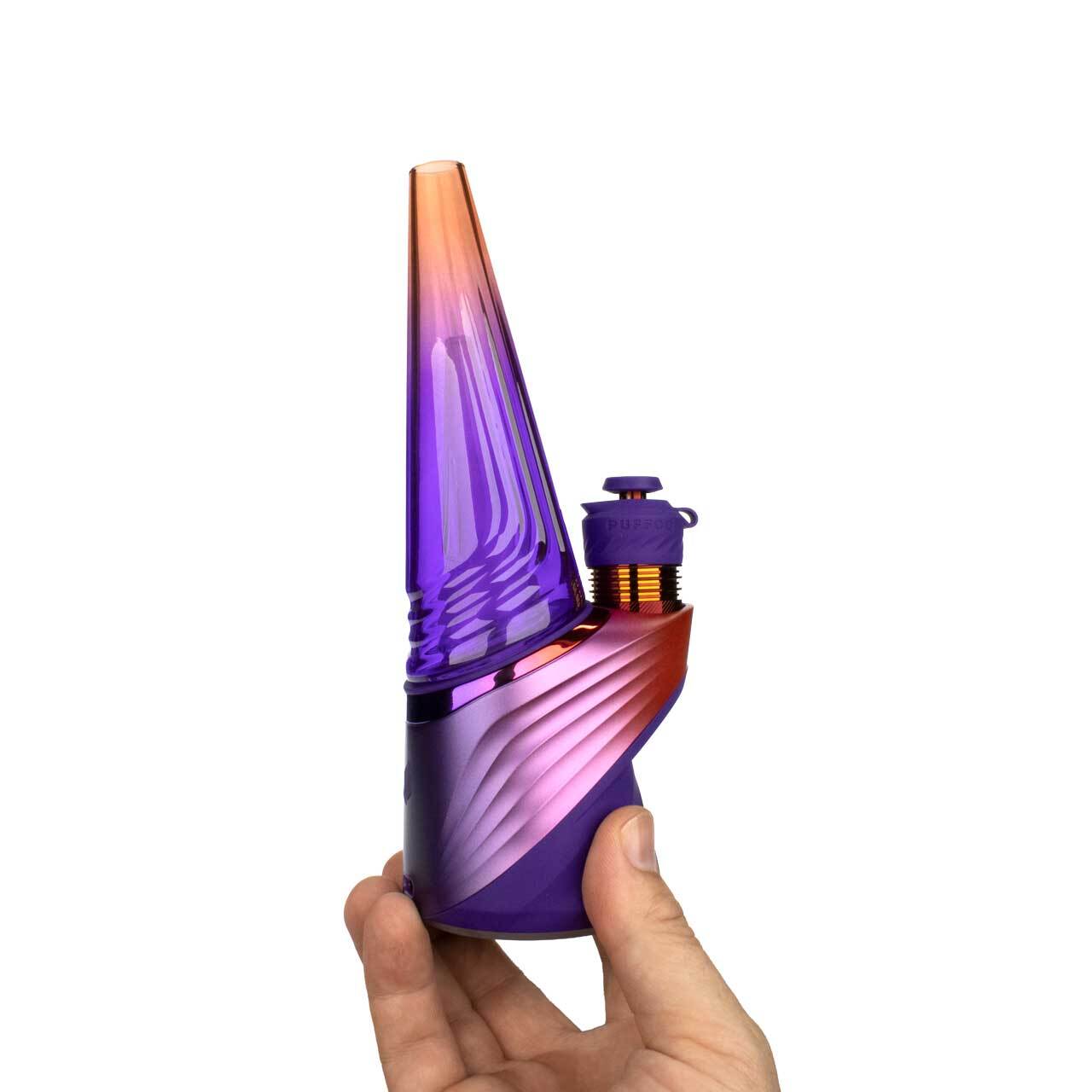 Puffco Peak Pro Plasma 3DXL full unit in violet-copper colorway