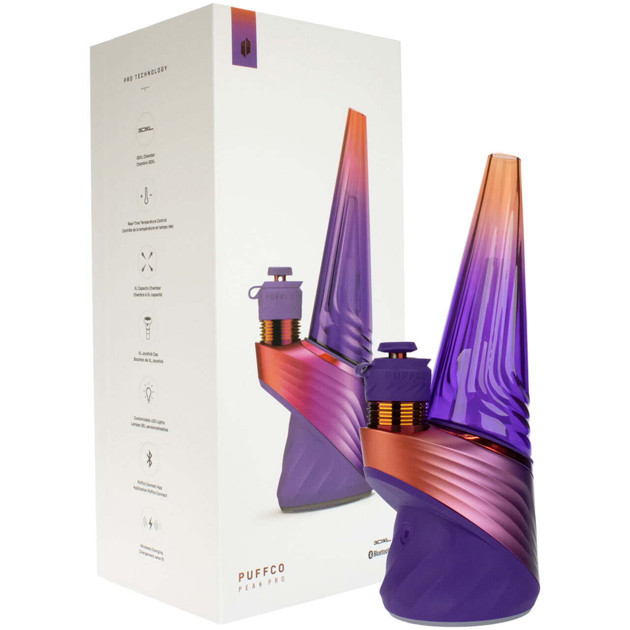 Puffco Peak Pro Plasma 3DXL packaging box