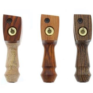 The Mill Z-8 Square-End Wood Pipe with Smoke-Through Cap