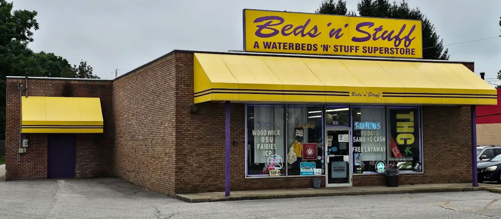 Waterbeds 'n' Stuff smoke shop at 688 Hebron Rd Heath Ohio Licking County