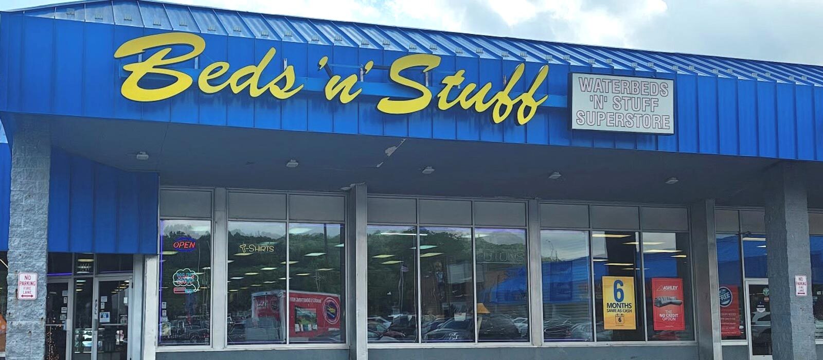 Waterbeds 'n' Stuff smoke shop at 1251 N Memorial Dr Lancaster Ohio Fairfield County